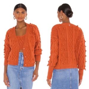 For Love And Lemons Florentina Cardigan & Cami Set